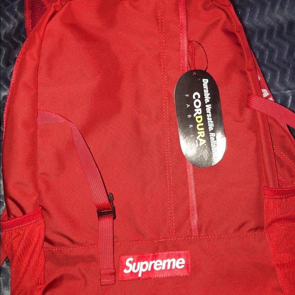 Supreme SS18 Backpack (Red)